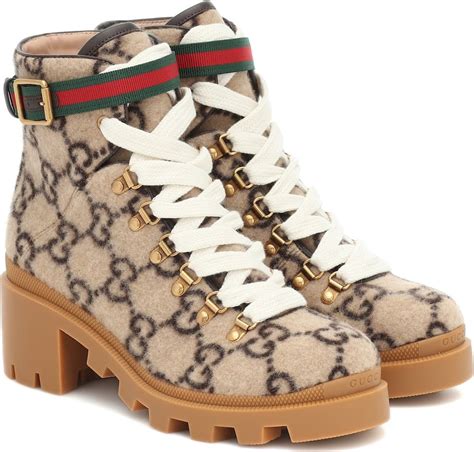 Gucci Interlocking GG wool ankle boots 